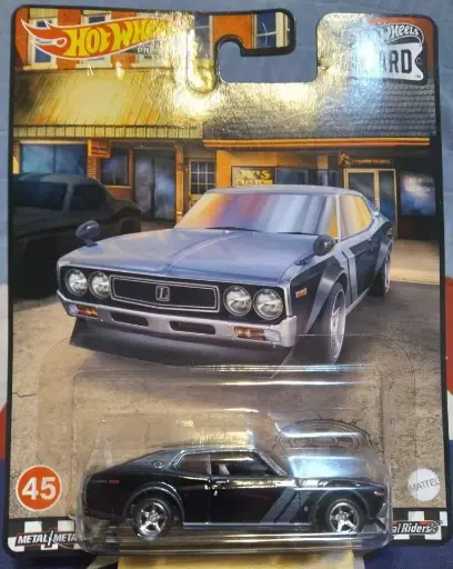 Hot Wheels 1:64 Premium Boulevard #45 JDM Nissan Laurel 2000 SGX Real Riders