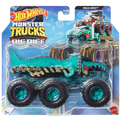 Hot Wheels Monster Trucks Big Rigs - Mega-Wrex