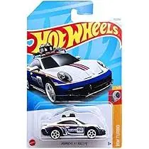 Hot Wheels Porsche 911 Rallye HW Turbo for Ages 3 and Up (White/Blue)